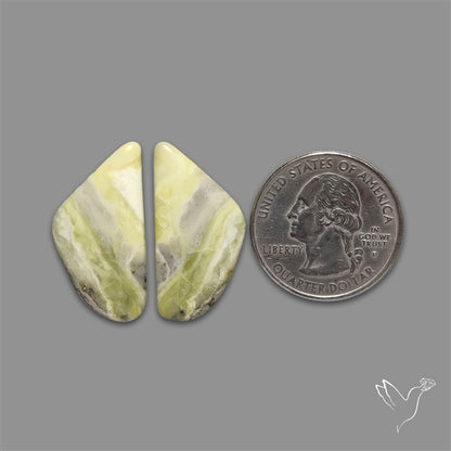 Lizardite Serpentine Pair