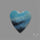 Trolleite Quartz Heart Cabochon