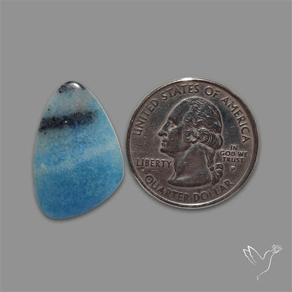 Trolleite Quartz Cabochon