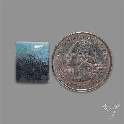 Trolleite Quartz Cabochon