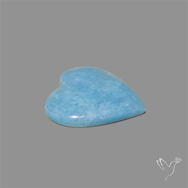 Trolleite Quartz Heart Cabochon