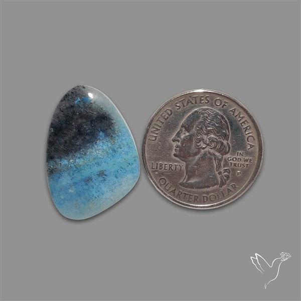Trolleite Quartz Cabochon