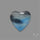 Trolleite Quartz Heart Cabochon
