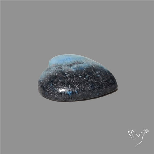 Trolleite Quartz Heart Cabochon