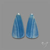 Caribbean Onyx Blue Calcite Pair