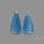Caribbean Onyx Blue Calcite Pair