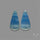 Caribbean Onyx Blue Calcite Pair