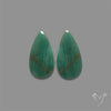Gary Green Jasper Larsonite Pair