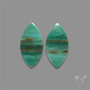 Gary Green Jasper Larsonite Pair