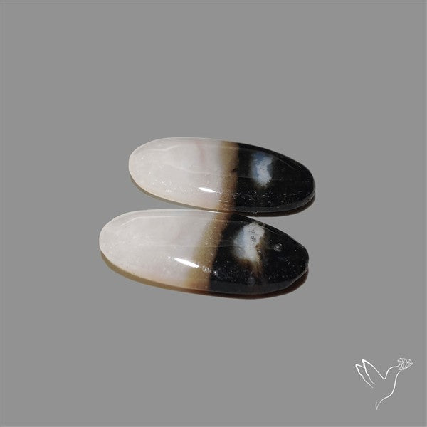 Black Banded Jasper Pair