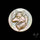 Mother Of Pearl Wolf Head Carving