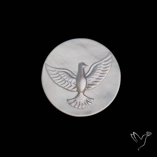 Mother Of Pearl Bird Carving