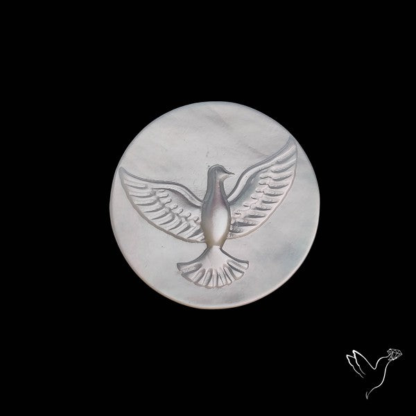 Mother Of Pearl Bird Carving