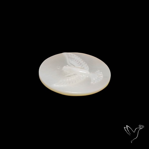 Mother Of Pearl Bird Carving