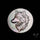 Mother Of Pearl Wolf Head Carving