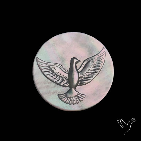 Mother Of Pearl Bird Carving