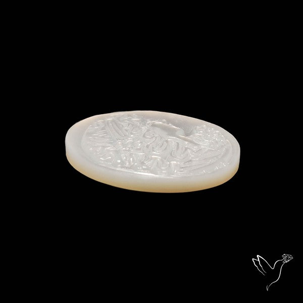 Mother Of Pearl Cameo Carving