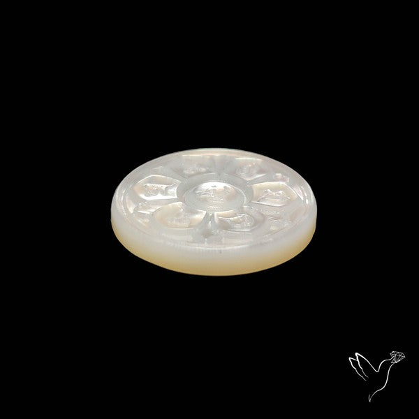Mother Of Pearl Chakra Carving