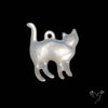 Mother Of Pearl Cat Carving