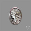 Tahitian Mother Of Pearl Cameo Carving