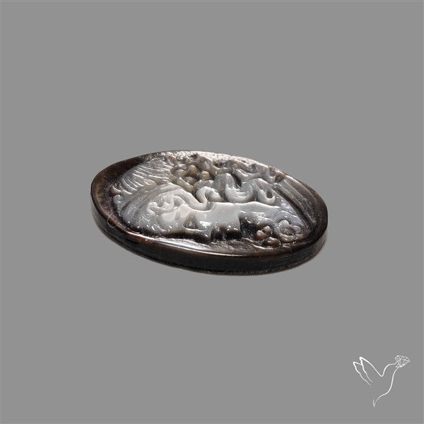 Tahitian Mother Of Pearl Cameo Carving
