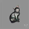 Tahitian Mother Of Pearl Cat Carving