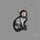 Tahitian Mother Of Pearl Cat Carving