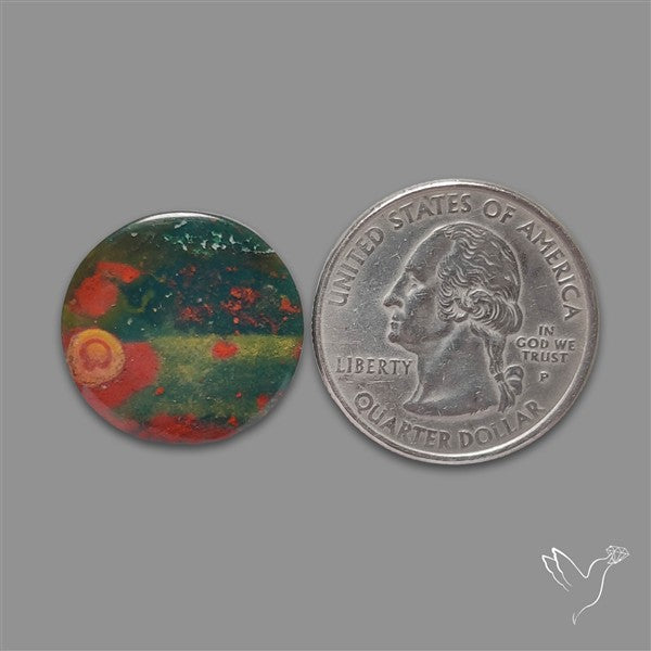 Bloodstone Cabochon
