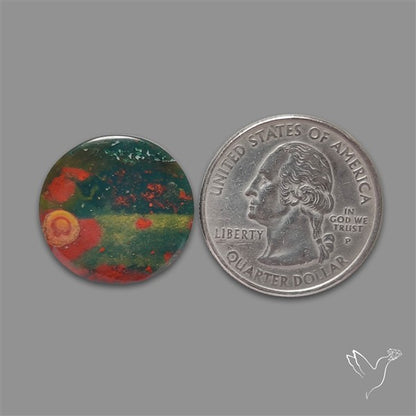 Bloodstone Cabochon