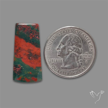 Bloodstone Cabochon