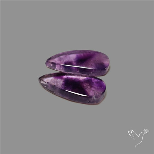 Tripache Amethyst Pair
