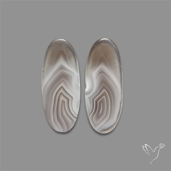 Botswana Agate Pair
