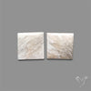 White Scolecite Pair