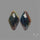 Rose Cut Sapphire Pair
