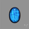 Deep Blue Labradorite Cabochon
