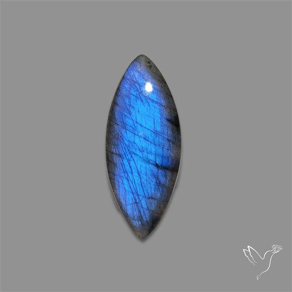 Deep Blue Labradorite Cabochon