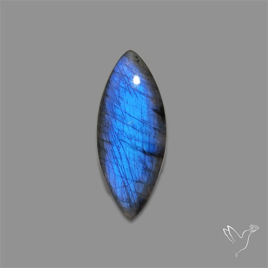 Deep Blue Labradorite Cabochon