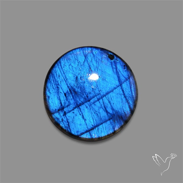 Deep Blue Labradorite Cabochon