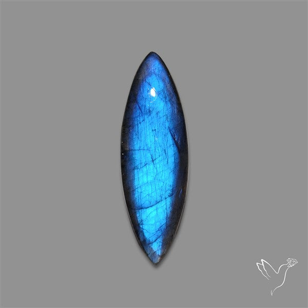 Deep Blue Labradorite Cabochon
