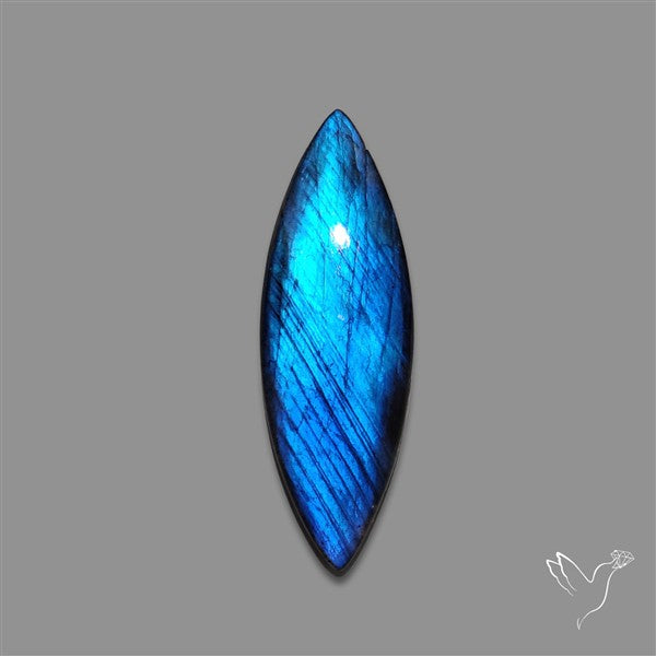 Deep Blue Labradorite Cabochon