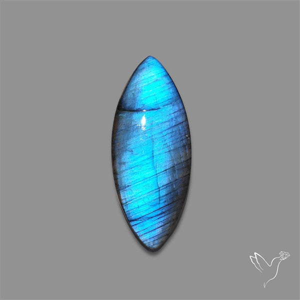 Deep Blue Labradorite Cabochon