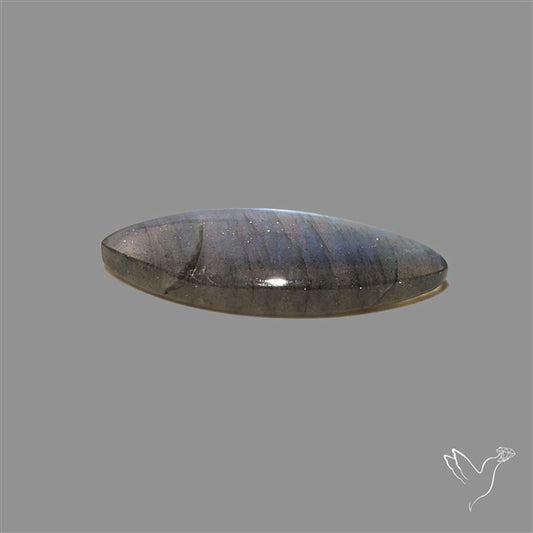 Deep Blue Labradorite Cabochon