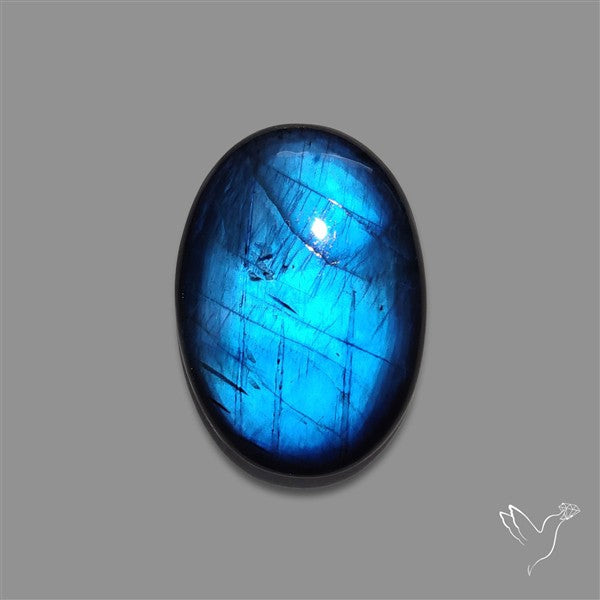 Deep Blue Labradorite Cabochon