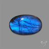 Deep Blue Labradorite Cabochon