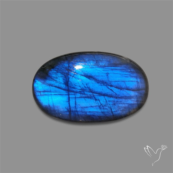 Deep Blue Labradorite Cabochon