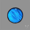 Deep Blue Labradorite Cabochon