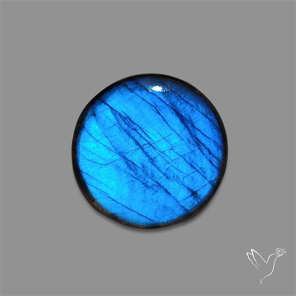 Deep Blue Labradorite Cabochon