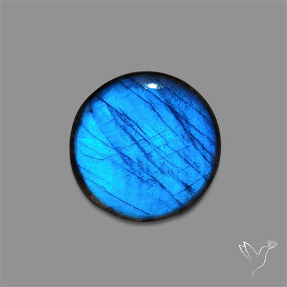 Deep Blue Labradorite Cabochon