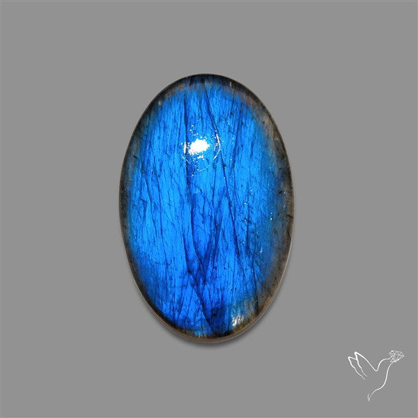 Deep Blue Labradorite Cabochon