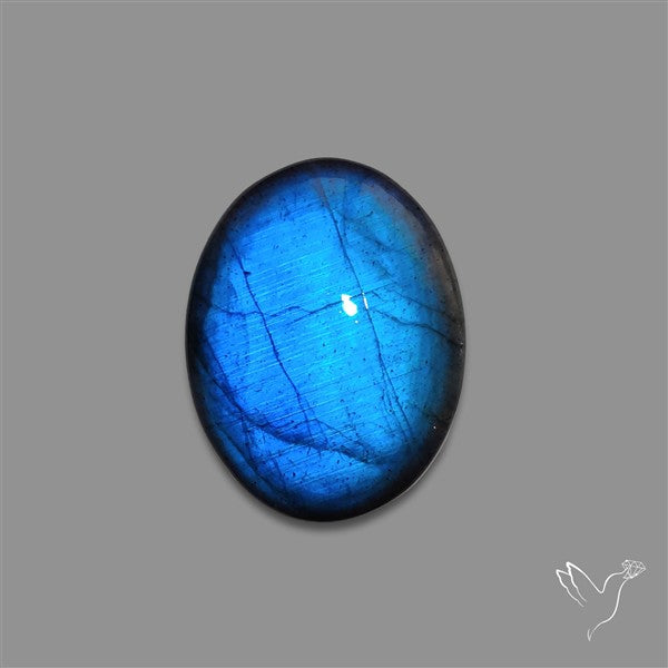 Deep Blue Labradorite Cabochon